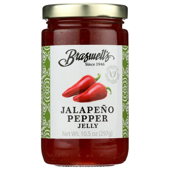 Braswell's Jalapeno Pepper Jelly - Case Of 6 - 10.5 Oz