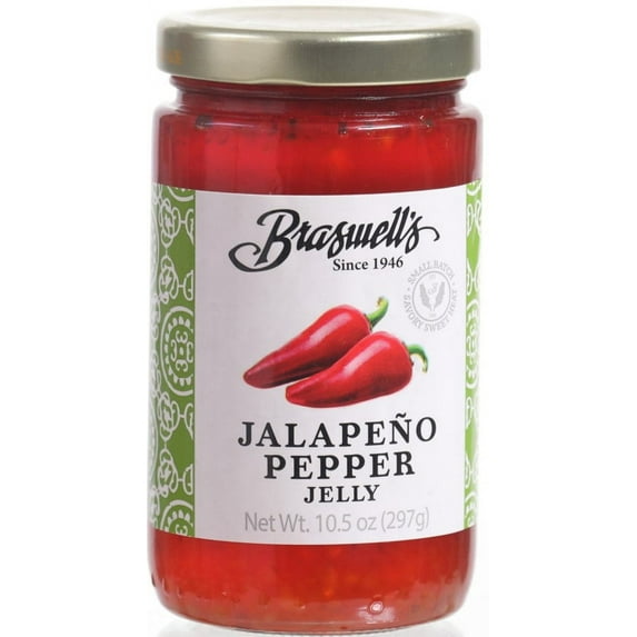 Braswell's, Jelly Hot Jalapeno Pepper 10.5 Ounce