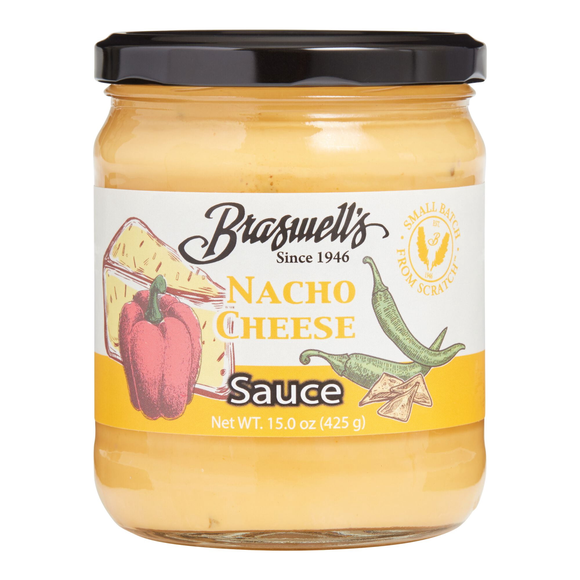 Braswell's Salsa Con Queso Cheese Dip 15 oz. Pack of 3