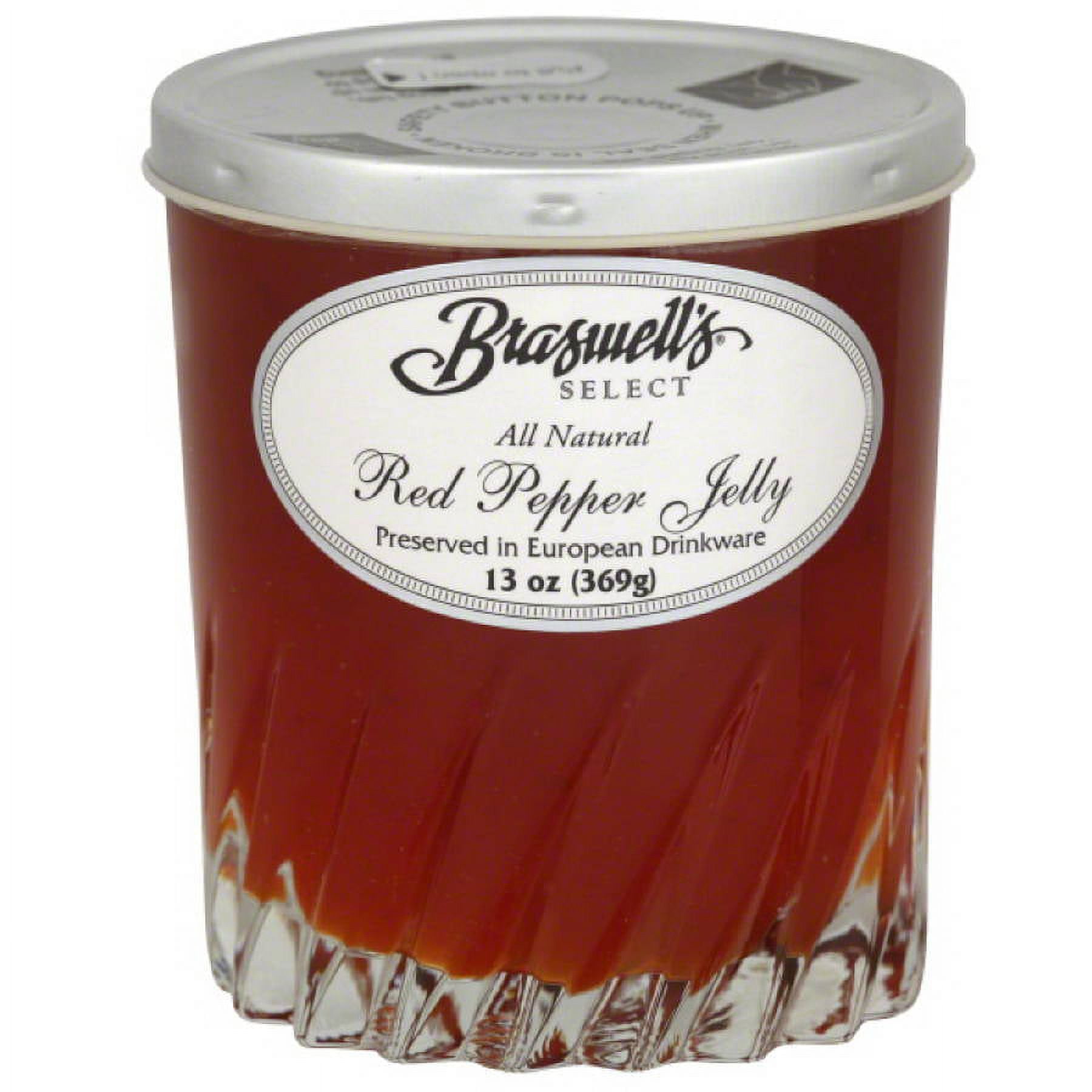 Braswells Select Red Pepper Jelly, 13 oz, (Pack of 6)