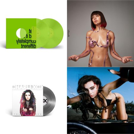 Brat & It's Completely Different (2LP/Brat Green Vinyl) & Charli Charli (2LP) & True Romance Original Angels Repress & Crash