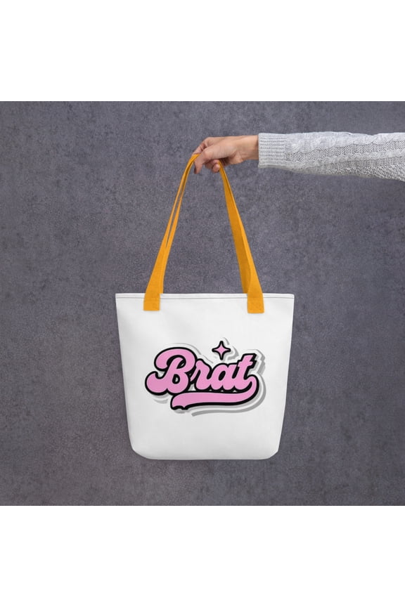 Brat Tote bag (Yellow)