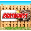 thumbnail image 1 of Bratwurst 13 oz Vinyl Banner With Metal Grommets, 1 of 4