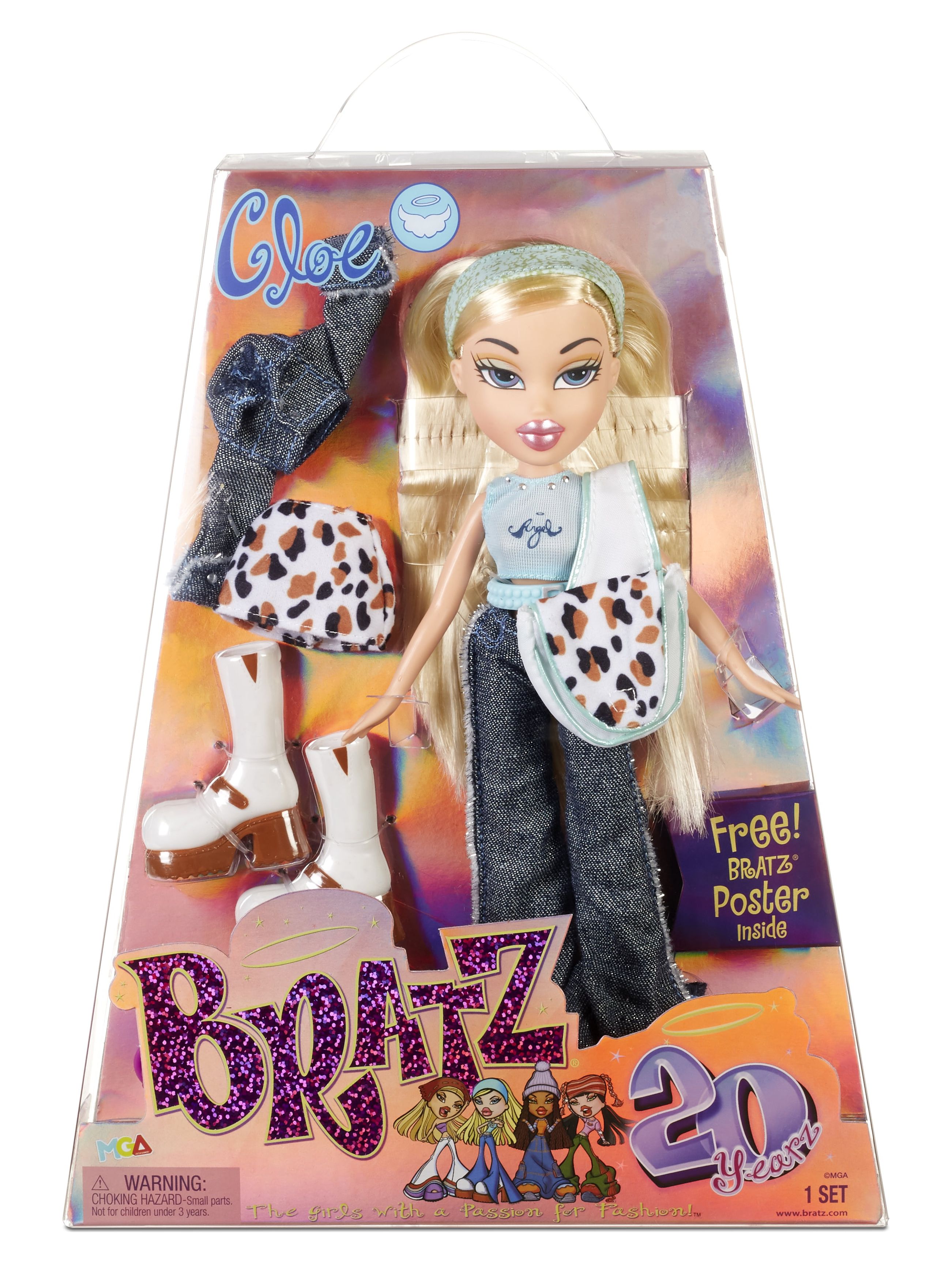 Bratz 20 Yearz Special Edition Original Fashion Doll Cloe, Great Gift for Children Ages 6, 7, 8+ - image 1 of 8