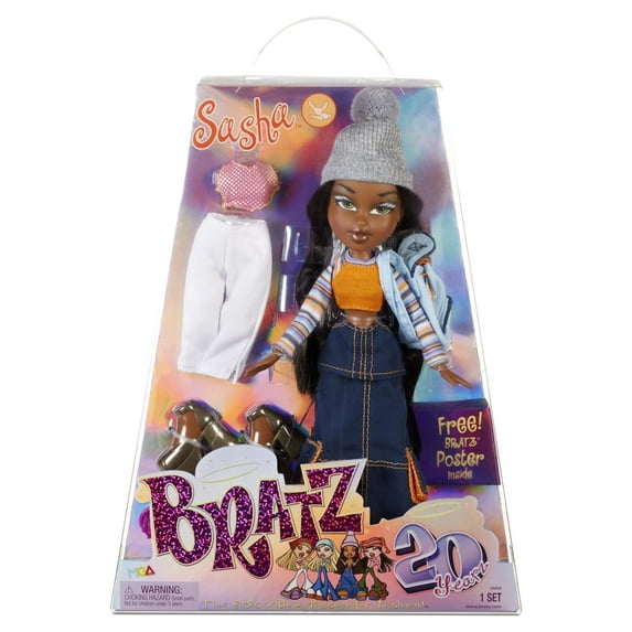 Bratz 20 Yearz Special Edition Original Fashion Doll Sasha, Great Gift for Children Ages 6, 7, 8+