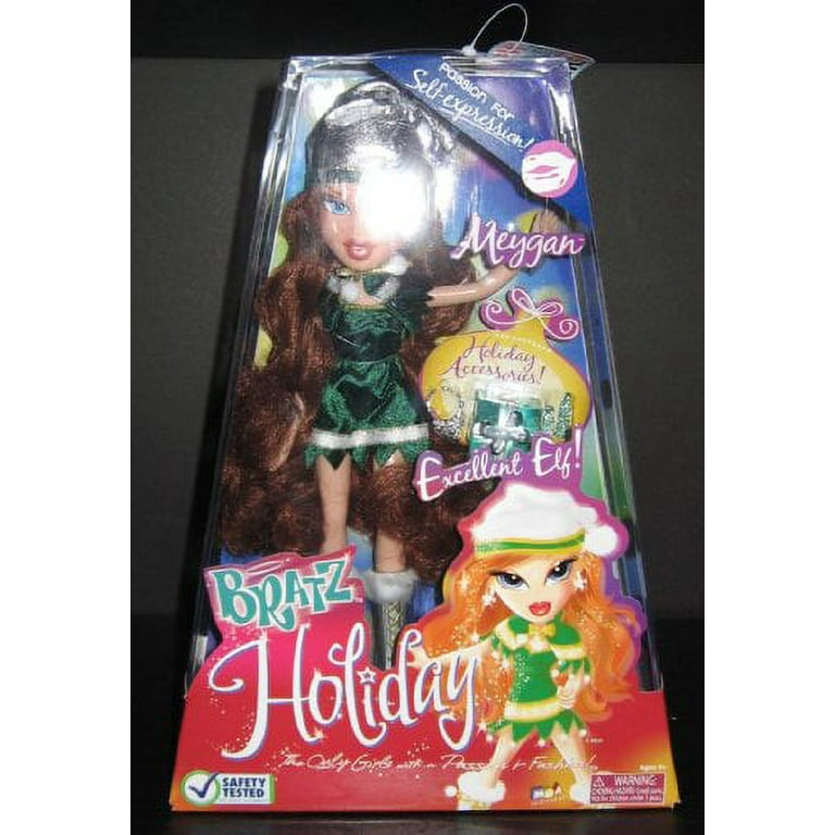 Bratz 2008 Holiday Doll Elf Meygan 