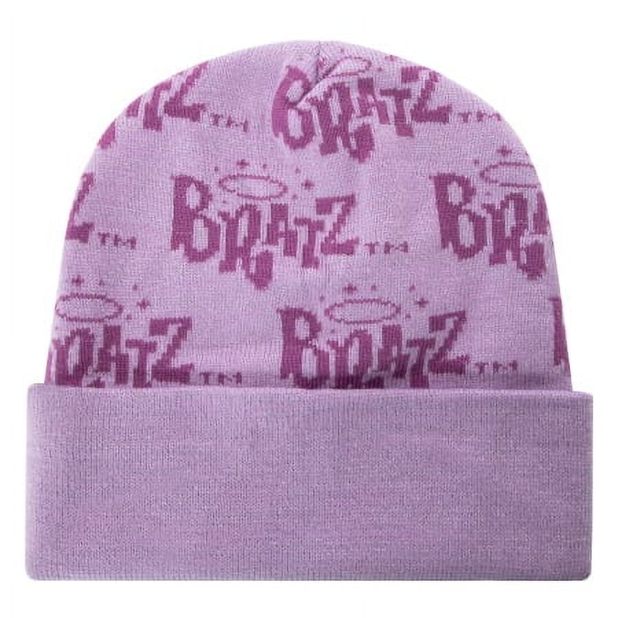 Bratz-Allover-Logo-Knit-Beanie