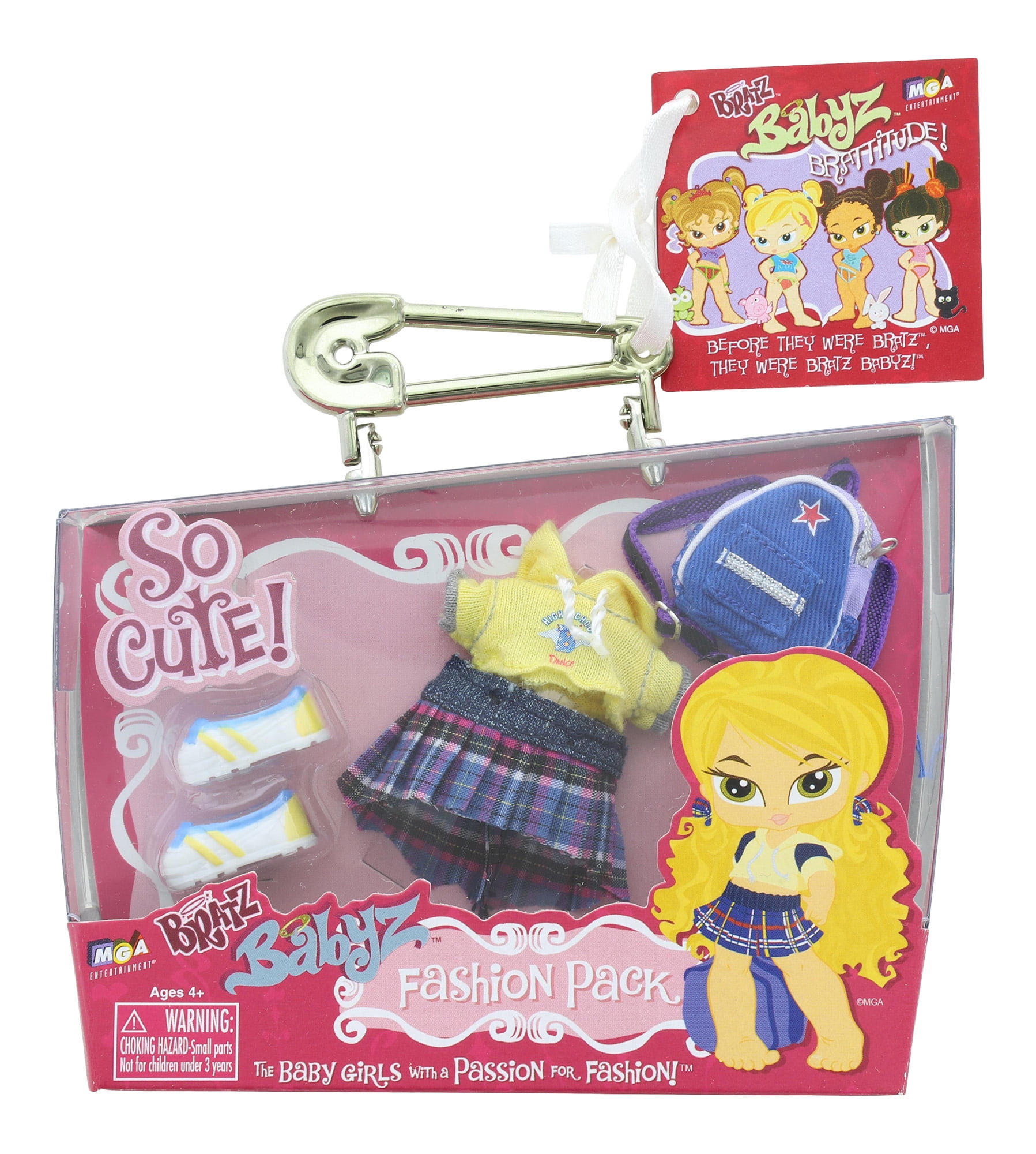 Bratz Babyz Fashion Pack: Back to School Doll Clothing 