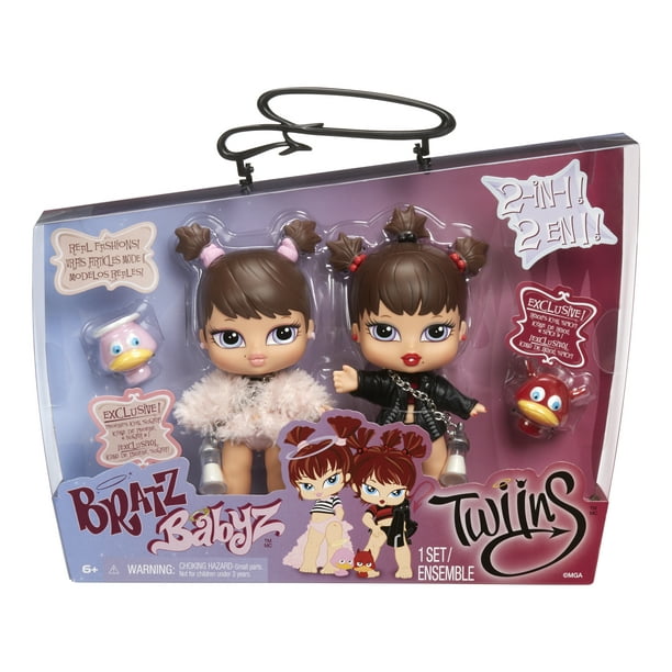 Bratz Babyz Twiins Phoebe and Roxxi 2-Pack Collectible Fashion