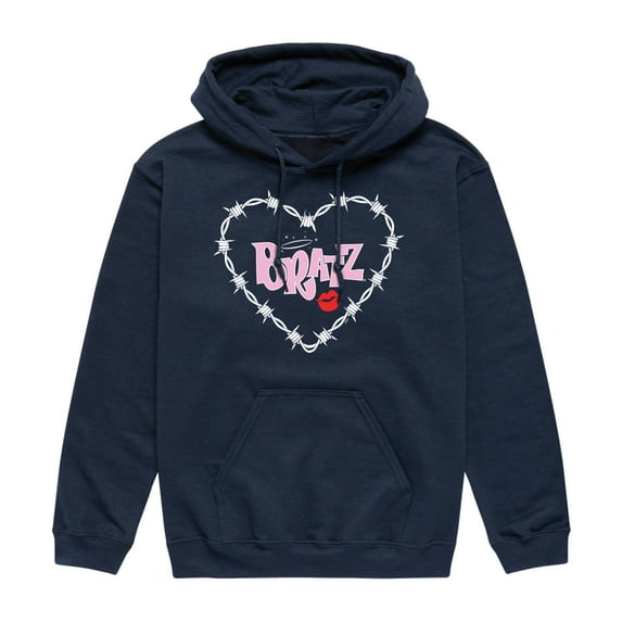 Bratz - Barbed Wire Heart - Men's Fleece Pullover Hoodie