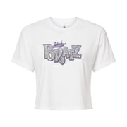 Bratz - Blingd Out Logo - Juniors Cropped Cotton Blend T-Shirt