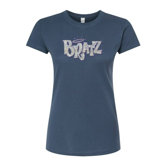 Bratz - Bling'd Out Logo - Juniors Fitted Graphic T-Shirt