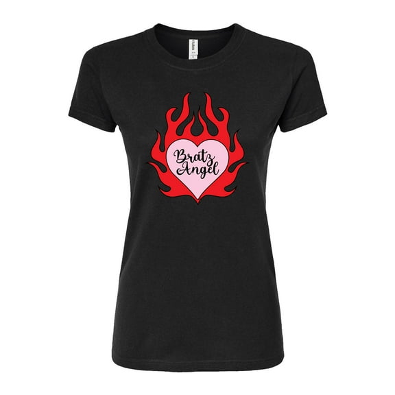 Bratz - Bratz Angel - Flames - Juniors Fitted Graphic T-Shirt