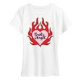 thumbnail image 1 of Bratz - Bratz Angel - Flames - Women's Short Sleeve Graphic T-Shirt, 1 of 5