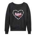thumbnail image 1 of Bratz - Bratz Original Logo - Barbed Wire Heart - Women's Lightweight French Terry Long Sleeve Shirt, 1 of 5