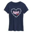 thumbnail image 1 of Bratz - Bratz Original Logo - Barbed Wire Heart - Women's Short Sleeve Graphic T-Shirt, 1 of 5