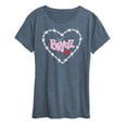 thumbnail image 1 of Bratz - Bratz Original Logo - Barbed Wire Heart - Women's Short Sleeve Graphic T-Shirt, 1 of 5