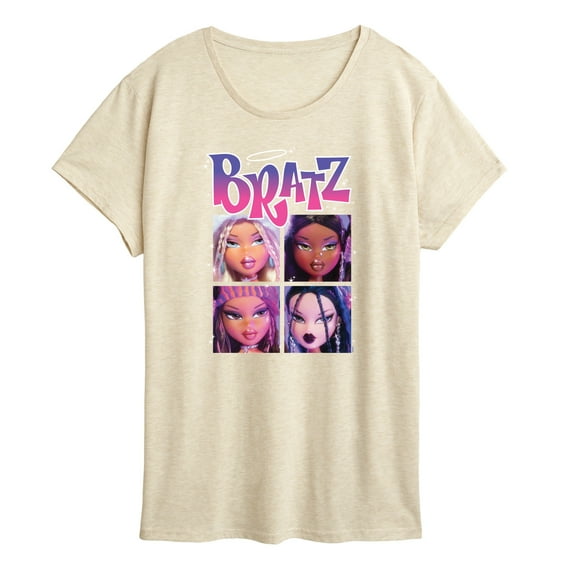 Bratz - Bratz Photo - Cloe Yasmin Sasha Jade - Women's Short Sleeve Graphic T-Shirt