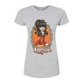 thumbnail image 1 of Bratz - Chains and Flames with Jade - Juniors Fitted Graphic T-Shirt, 1 of 5