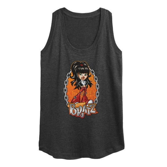 Bratz - Chains and Flames with Jade - Women's Racerback Tank Top
