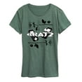 thumbnail image 1 of Bratz - Chains and Flames with Jade - Women's Short Sleeve Graphic T-Shirt, 1 of 5