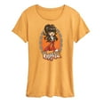thumbnail image 1 of Bratz - Chains and Flames with Jade - Women's Short Sleeve Graphic T-Shirt, 1 of 6