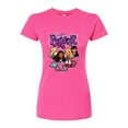 thumbnail image 1 of Bratz - Classic Cartoon Dolls - Juniors Fitted Graphic T-Shirt, 1 of 5