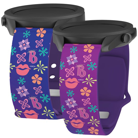 Bratz Classic HD Watch Band Compatible with Samsung Galaxy Watch (20mm Long Kiss) by Affinity Bands