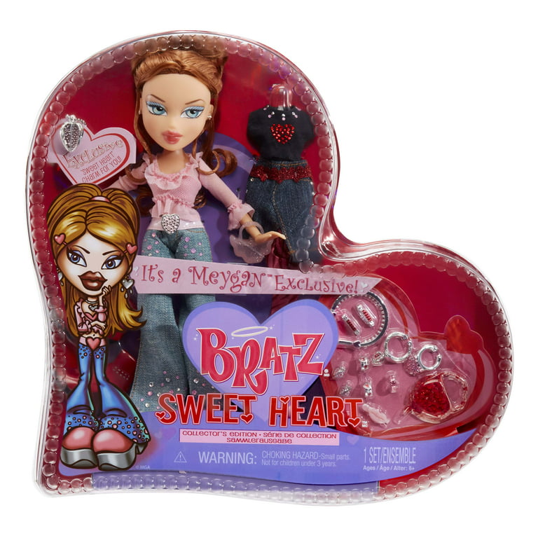 kassette til eksil Syndicate Bratz® Collector's Edition Sweet Heart Meygan Fashion Doll with 2 Outfits  to Mix & Match & Accessories, Gift for Children, Ages 6 7 8+ - Walmart.com