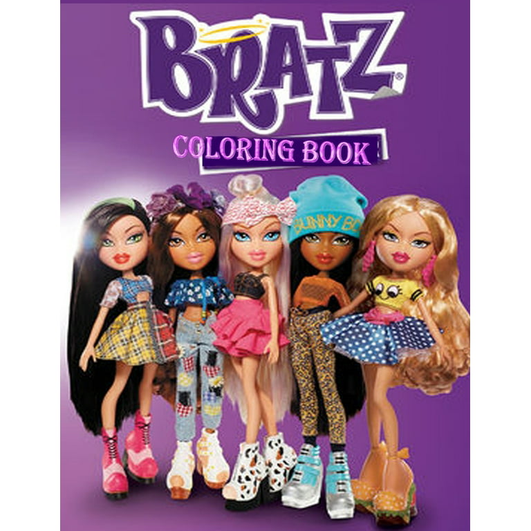 Bratz Coloring Books : Over 50 Pages of High Quality Bratz colouring  Designs For Kids And Adults - New Coloring Pages - It Will Be Fun!  (Paperback)