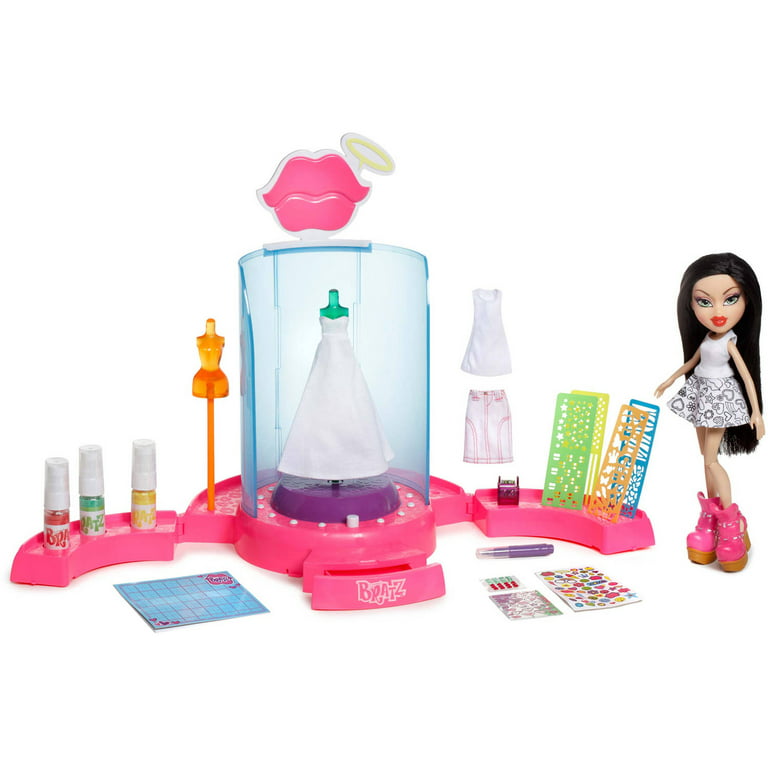 asiatisk Perle barriere Bratz Create It Yourself Fashion Playset with Jade Fashion Doll, Accessories,  Create Your Own Outfits, Toys for Girls Ages 4 5 6+ - Walmart.com