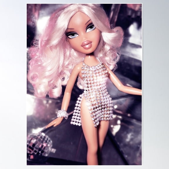 Bratz Disco Diamond Poster Wall Art, Modern Wall Decor For Living Room Bedroom, 16x24 UNFRAMED