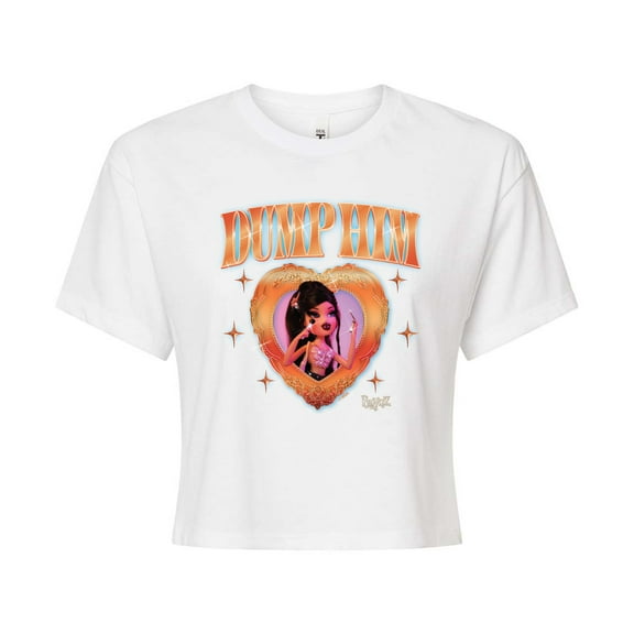 Bratz - Dump Him - Yasmin - Junior's Cropped Tee