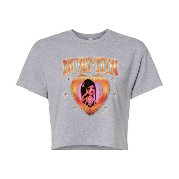 Bratz - Dump Him - Yasmin - Junior's Cropped Tee