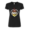 thumbnail image 1 of Bratz - Flame Logo - Chain Link Heart - Juniors Fitted Graphic T-Shirt, 1 of 5
