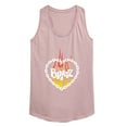 thumbnail image 1 of Bratz - Flame Logo - Chain Link Heart - Women's Racerback Tank Top, 1 of 5
