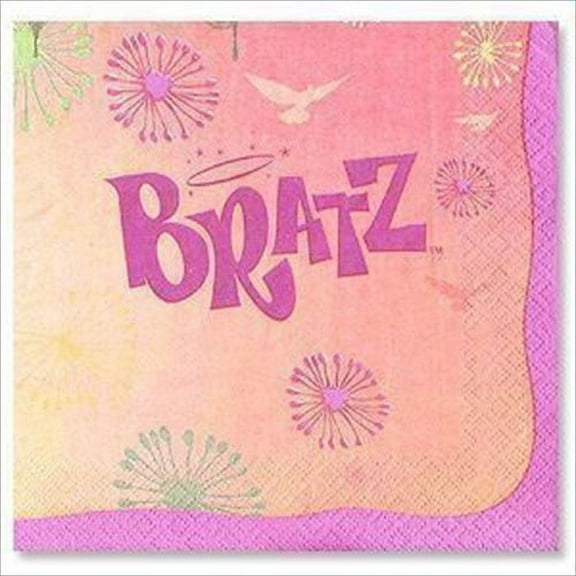 Bratz Fashion Pixiez Lunch Napkins, 16 Count
