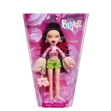 Bratz Fashion Pixiez Jade Collectible Fantasy Doll with Real Fashions and Accessories