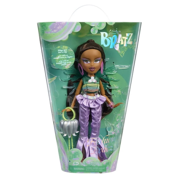 Bratz Fashion Pixiez Sasha Collectible Fantasy Doll with Real Fashions and Accessories