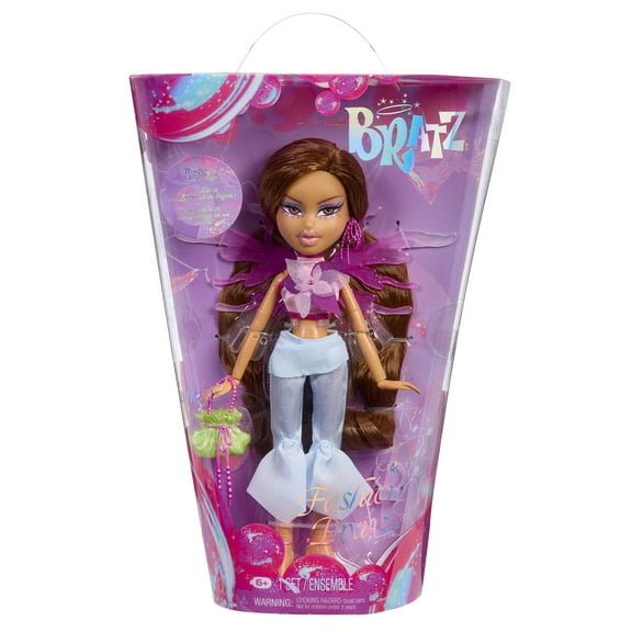 Bratz Fashion Pixiez Yasmin Collectible Fantasy Doll with Real Fashions and Accessories