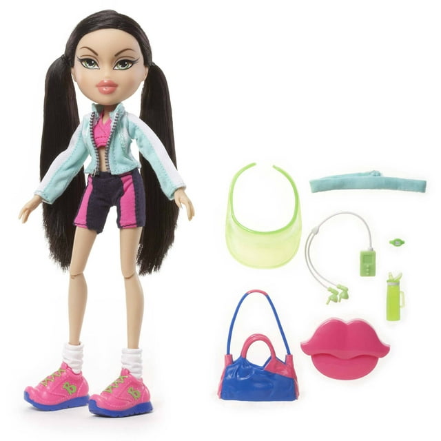 Bratz Fierce Fitness Doll, Jade, Great Gift for Children Ages 6, 7, 8+