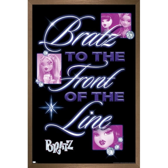 Bratz: Girls Nite Out - Front Of The Line Wall Poster, 22.375" x 34" Framed