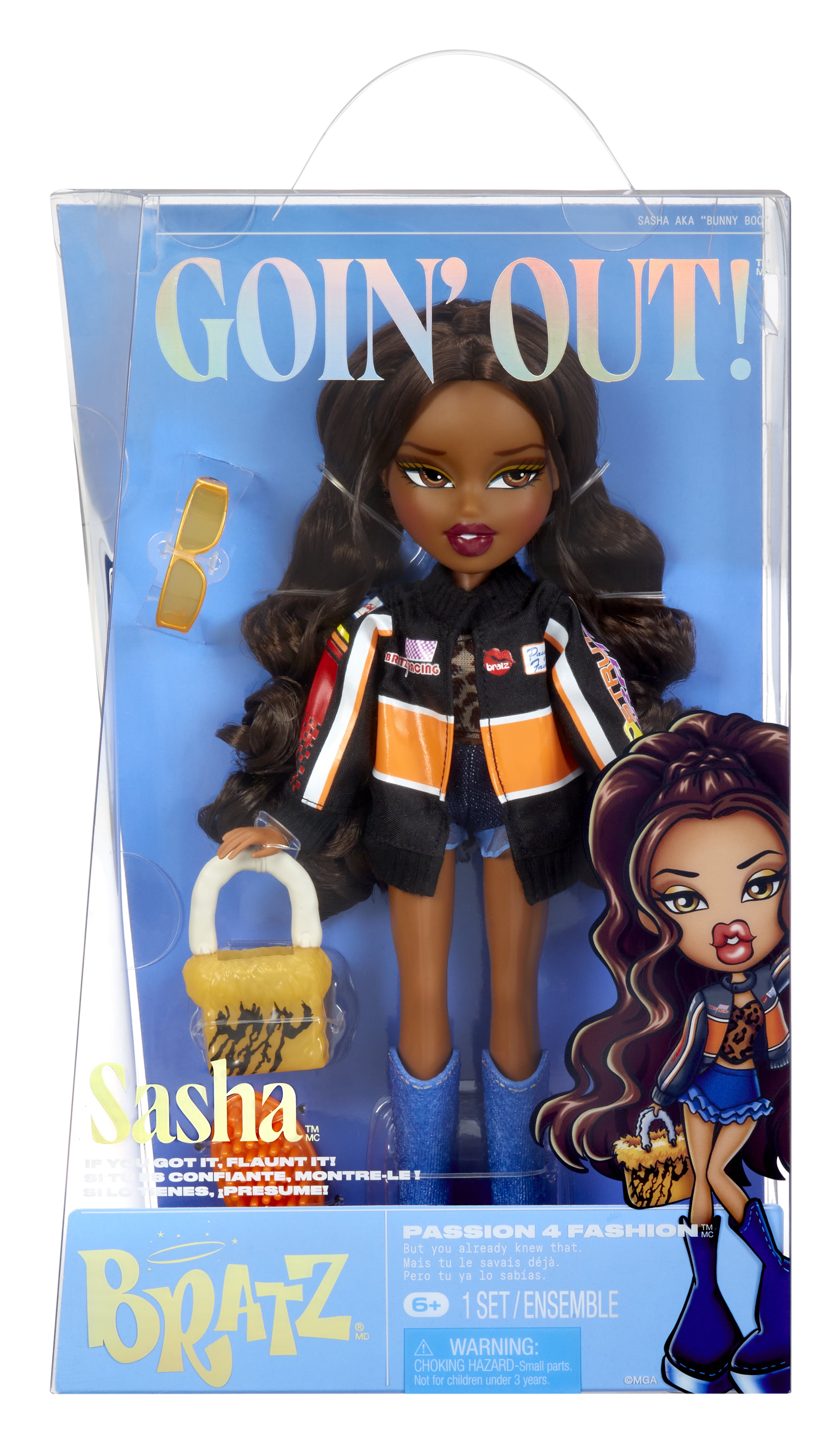 Bratz Goin Out! Sasha Fashion Doll with Accessories