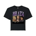 thumbnail image 1 of Bratz - Group - Cloe Yasmin Sasha - Junior's Cropped Tee, 1 of 5