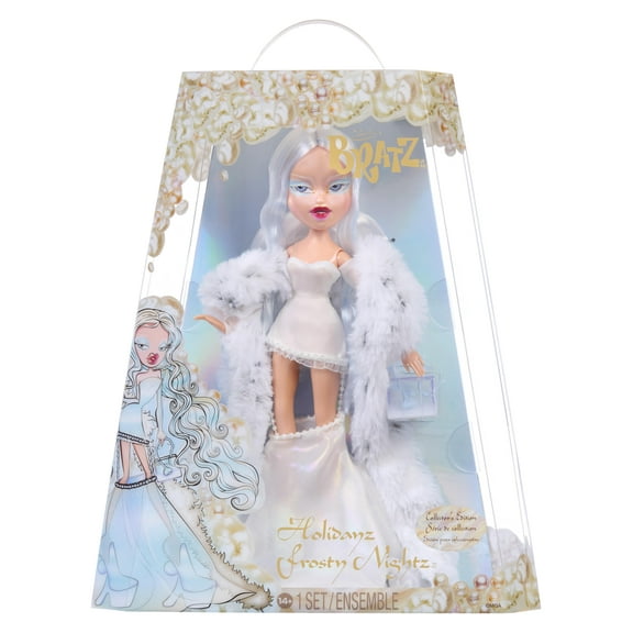 Bratz 2025 Holidayz Frosty Nightz Cloe Collector Doll with Premium Fashions and Accessories