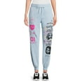 thumbnail image 1 of Bratz Juniors’ Graphic Jogger Pants, 28.5” Inseam, Sizes XS-XXXL, 1 of 5