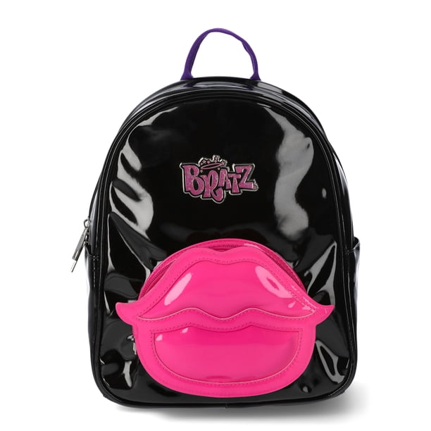 Bratz Kisses Women's 10.5 Mini Backpack Black - Walmart Business