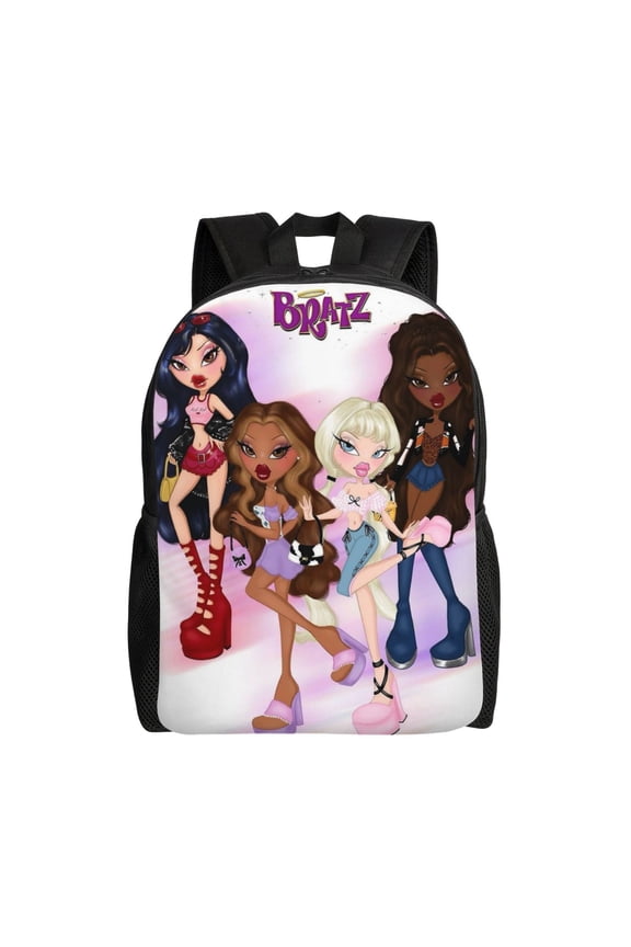 Bratz Lightweight Backpack Daypack Large Capacity Backpacks Adjustable Shoulder Straps Bags Travel Hiking