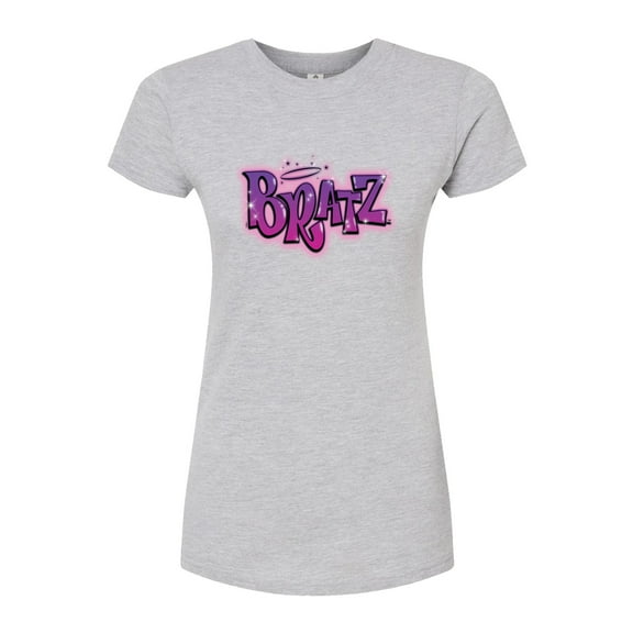 Bratz - Original Graffiti Logo - Juniors Fitted Graphic T-Shirt