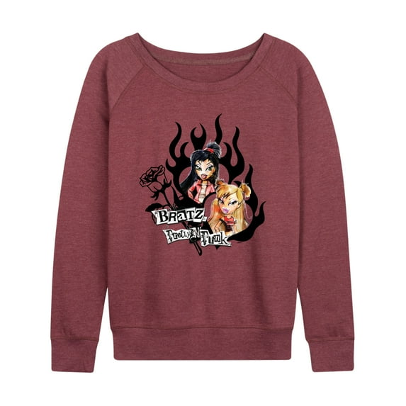Bratz - Original Graffiti Logo - Women's Lightweight French Terry Long Sleeve Shirt